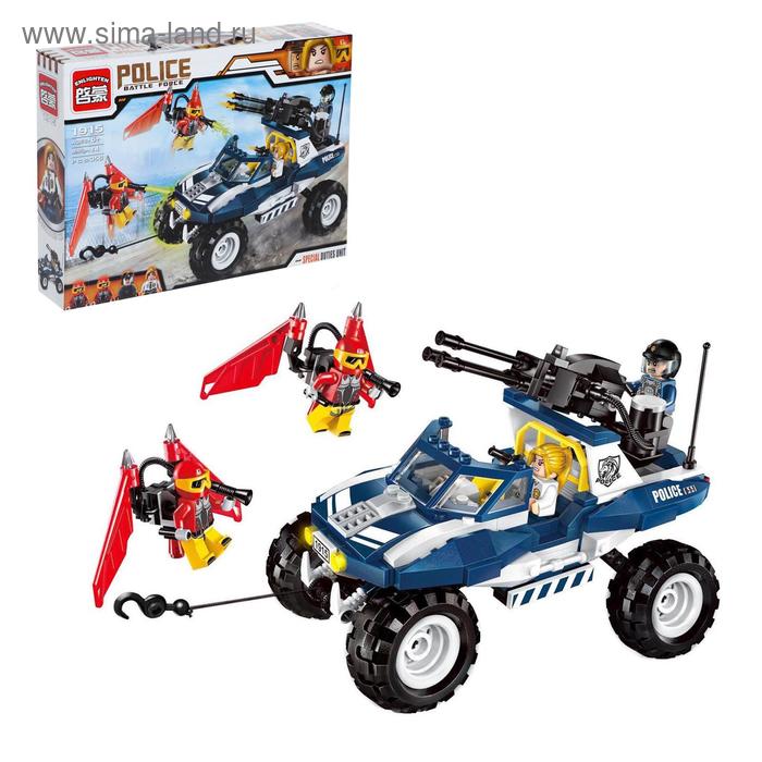 Конструктор Полиция «Штурмовой джип», 356 деталей
Конструктор Полиция «Штурмовой джип», 356 деталей