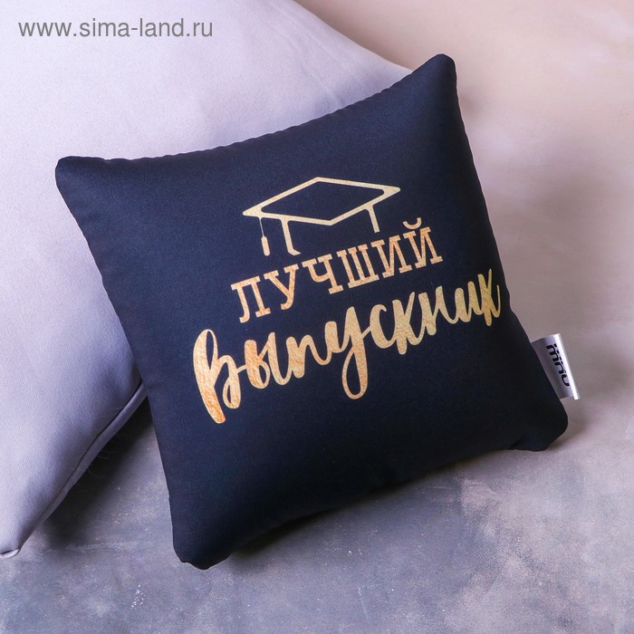 Подушка-антистресс «Лучший выпускник», 22х22 см
Подушка-антистресс «Лучший выпускник», 22х22 см