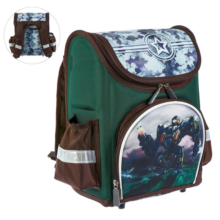 Ранец школьный Calligrata "Непобедимый трансформер", раскладной, EVA
Ранец школьный Calligrata "Непобедимый трансформер", раскладной, EVA