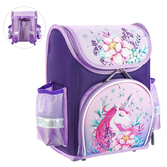 Ранец школьный Calligrata "Единорог в цветах", раскладной, EVA
Ранец школьный Calligrata "Единорог в цветах", раскладной, EVA