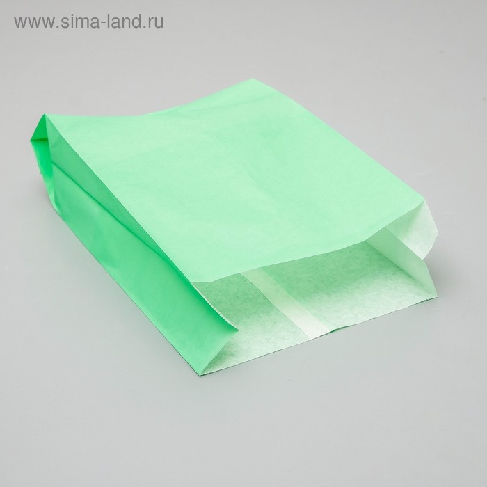 Пакет бумажный фасовочный, мятный, V-образное дно 29 х 17 х 7 см
Пакет бумажный фасовочный, мятный, V-образное дно 29 х 17 х 7 см