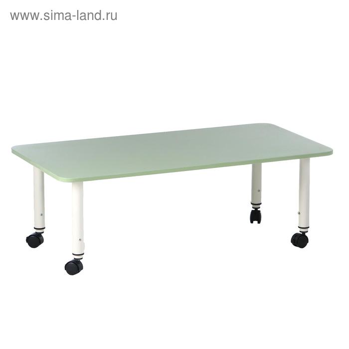 Стол детский регулируемый Подкатной, группа 0-3, 1100х580, Зеленый степной
Стол детский регулируемый Подкатной, группа 0-3, 1100х580, Зеленый степной