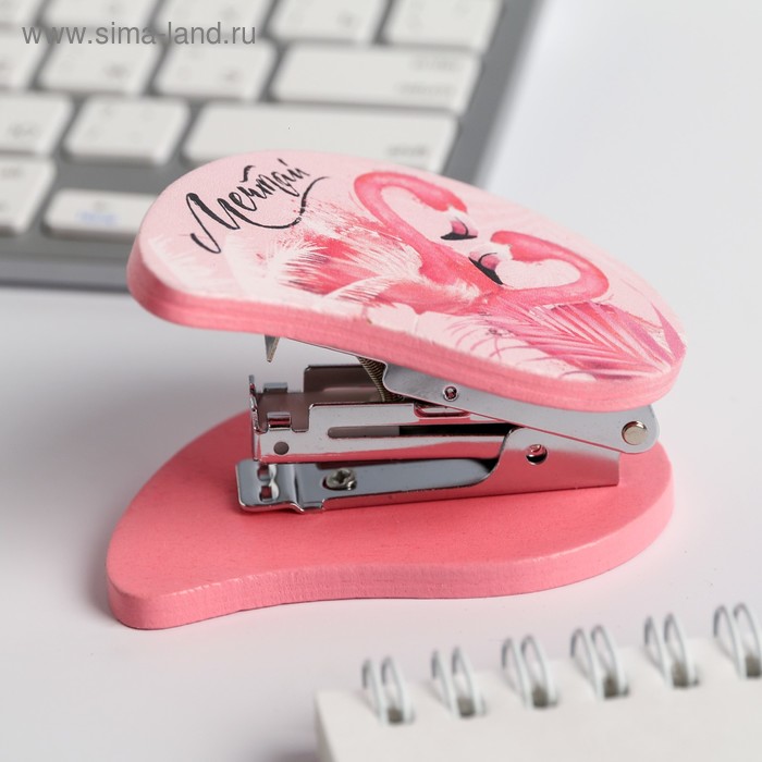 Степлер мини, №10 и скобы «Мечтай!»
Степлер мини, №10 и скобы «Мечтай!»