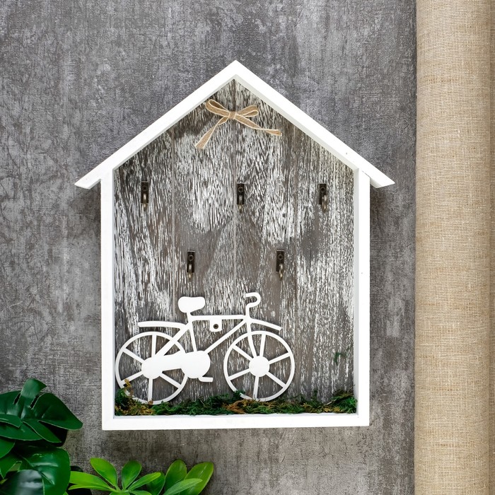 Крючки декоративные дерево "Велосипед на траве" 29,5х3,5х25,5 см
Крючки декоративные дерево "Велосипед на траве" 29,5х3,5х25,5 см