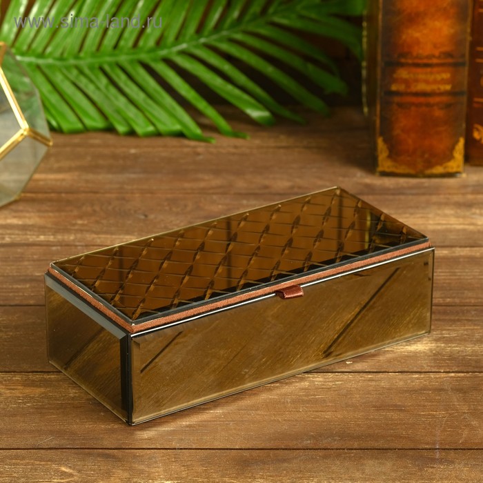 Шкатулка "Хадия" стекло 23,5х10,5х7 см
Шкатулка "Хадия" стекло 23,5х10,5х7 см