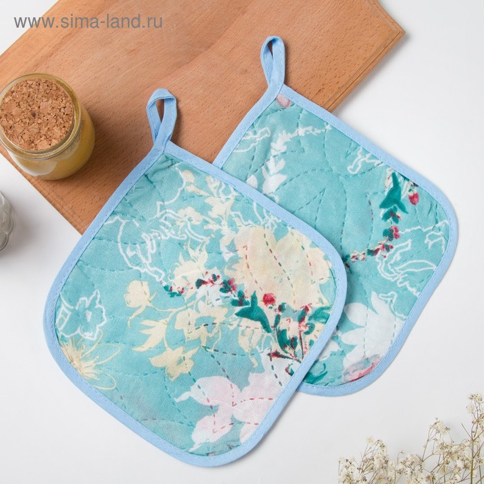 Набор прихваток кухонных, 17х17см-2 шт, цвет МИКС, ультрастеп
Набор прихваток кухонных, 17х17см-2 шт, цвет МИКС, ультрастеп