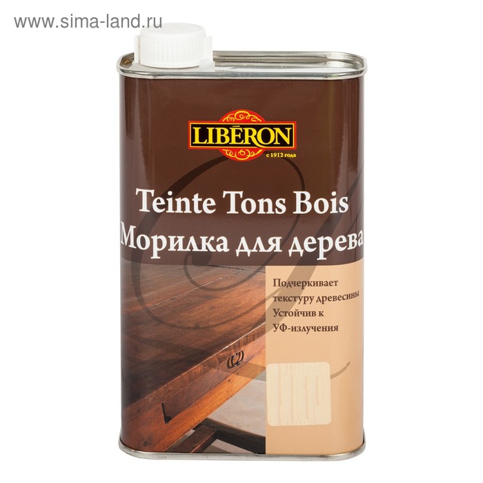 LIBERON Морилка для дерева Дерево Черное 0,5л.
LIBERON Морилка для дерева Дерево Черное 0,5л.