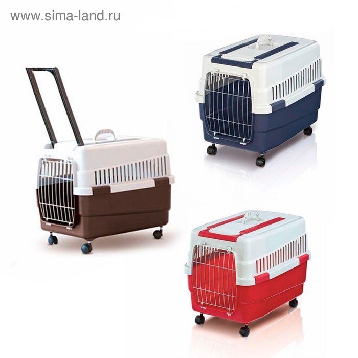 Переноска Imac Kim 60 для животных, на колесах, 60 х 40 х 45 см, микс
Переноска Imac Kim 60 для животных, на колесах, 60 х 40 х 45 см, микс