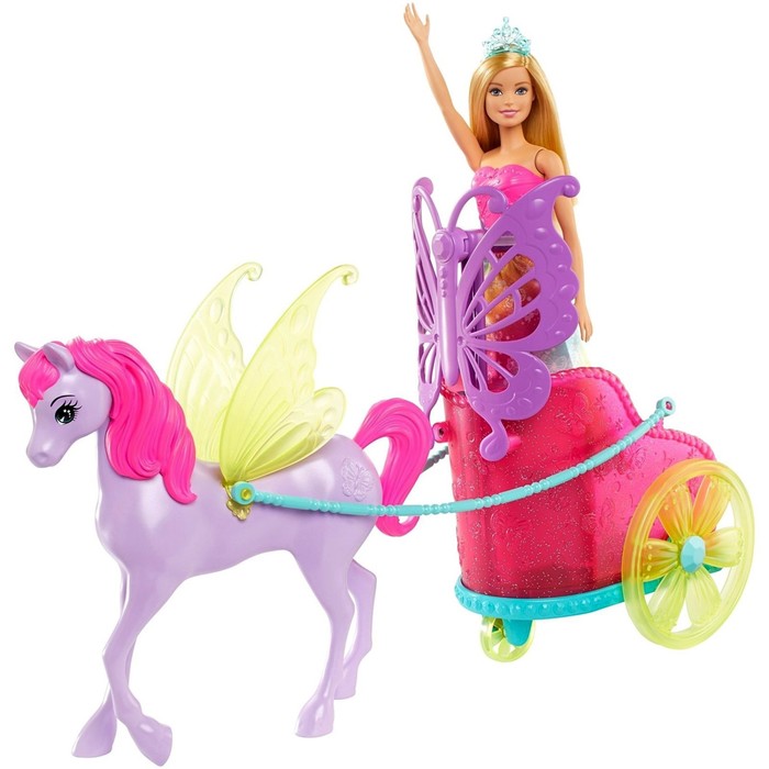 Игровой набор «Сказочный экипаж с единорогом»
Игровой набор «Сказочный экипаж с единорогом»