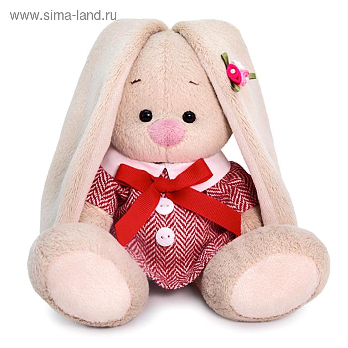 Мягкая игрушка «Зайка Ми» в твидовом сарафане 15 см 
Мягкая игрушка «Зайка Ми» в твидовом сарафане 15 см