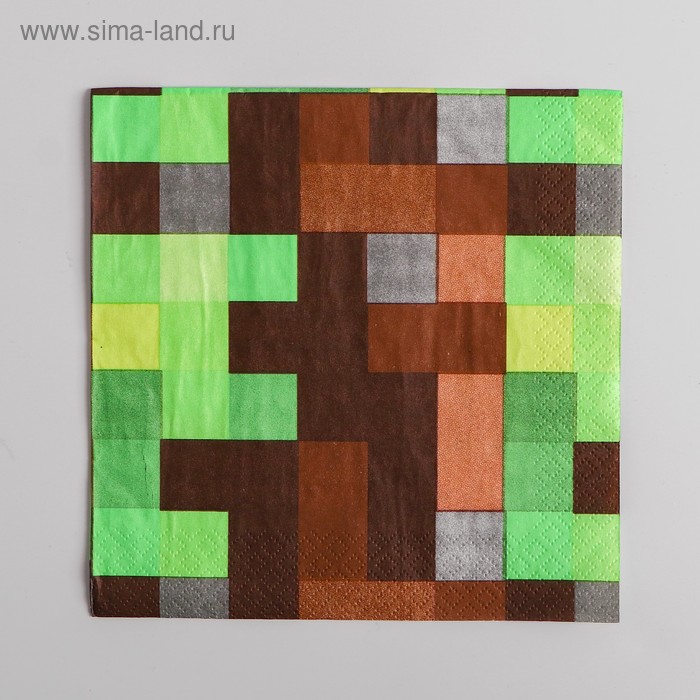 Салфетки бумажные Party!, набор 16 шт., 33х33 см
Салфетки бумажные Party!, набор 16 шт., 33х33 см