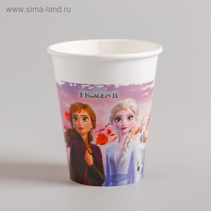 Стакан бумажный «Холодное сердце 2», набор 8 шт., 200 мл
Стакан бумажный «Холодное сердце 2», набор 8 шт., 200 мл