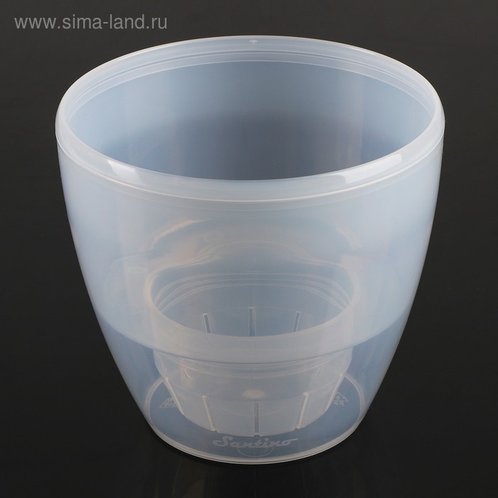 Кашпо со вставкой «Деко Твин», 2,5 л, цвет прозрачный
Кашпо со вставкой «Деко Твин», 2,5 л, цвет прозрачный