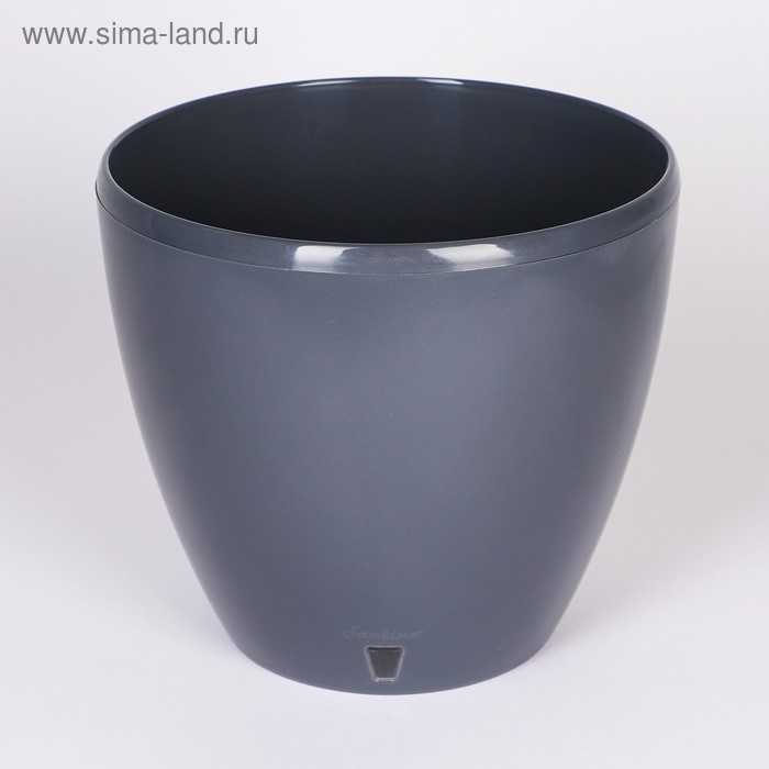 Кашпо для цветов со вставкой «Деко Твин», 9 л, цвет антрацит
Кашпо для цветов со вставкой «Деко Твин», 9 л, цвет антрацит