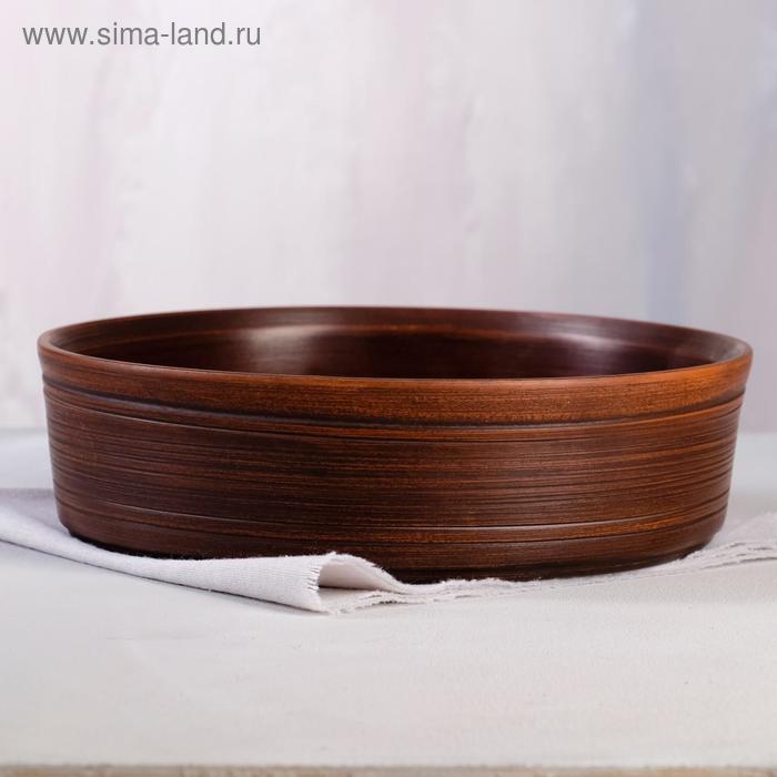 Сковорода "Блинная", декор, красная глина, 28 см, 2.9 л, микс 
Сковорода "Блинная", декор, красная глина, 28 см, 2.9 л, микс