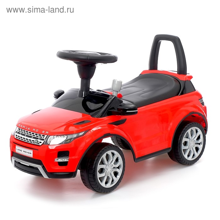 Толокар Land Rover Evoque, звуковые эффекты, цвет красный
Толокар Land Rover Evoque, звуковые эффекты, цвет красный