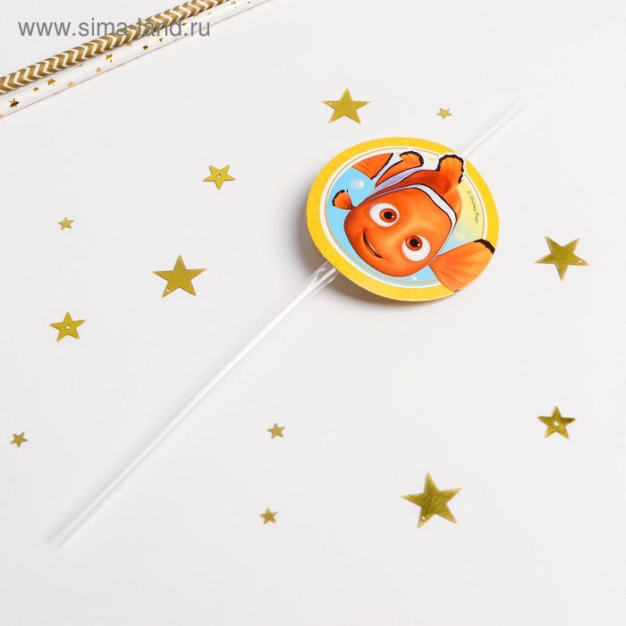 Трубочки для коктейля «В поисках Дори», набор 6 шт., 24 см 
Трубочки для коктейля «В поисках Дори», набор 6 шт., 24 см