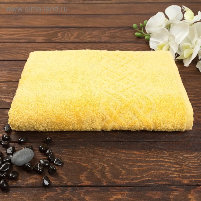 Полотенце махровое «Plait» цвет жёлтый, 30х70
Полотенце махровое «Plait» цвет жёлтый, 30х70