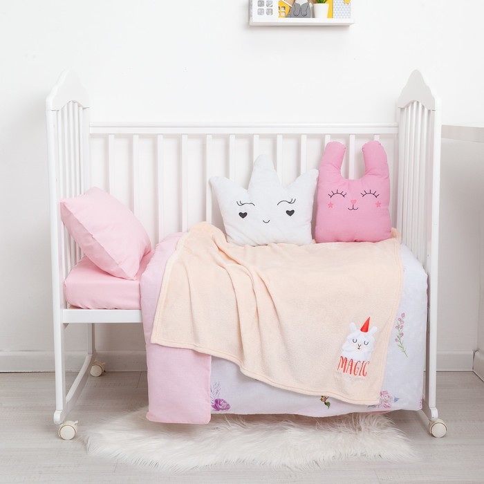 Одеяло-плед с вышивкой "Крошка Я" Magic, 90х100 см, велсофт
Одеяло-плед с вышивкой "Крошка Я" Magic, 90х100 см, велсофт