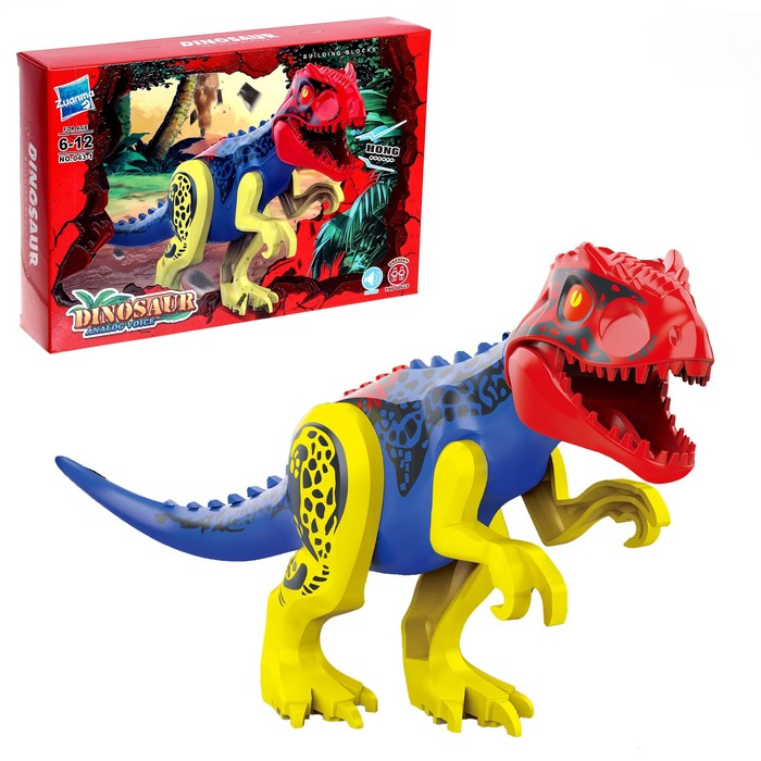 Конструктор Дино Indominus Rex, звуковые эффекты 
Конструктор Дино Indominus Rex, звуковые эффекты