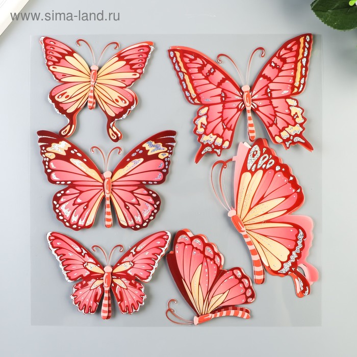 3D Наклейки Room Decor "Золотые бабочки" 30х30 см
3D Наклейки Room Decor "Золотые бабочки" 30х30 см