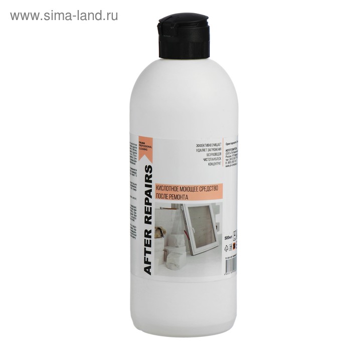 Чистящее средство IPC After Repairs, кислотное, после ремонта, 500 мл
Чистящее средство IPC After Repairs, кислотное, после ремонта, 500 мл