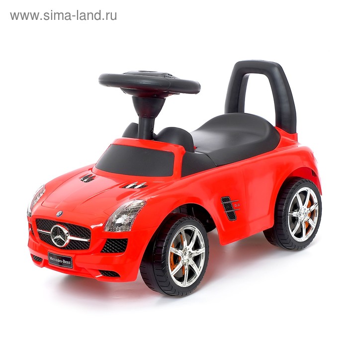 Толокар Mercedes-Benz SLS, звуковые эффекты, цвет красный
Толокар Mercedes-Benz SLS, звуковые эффекты, цвет красный
