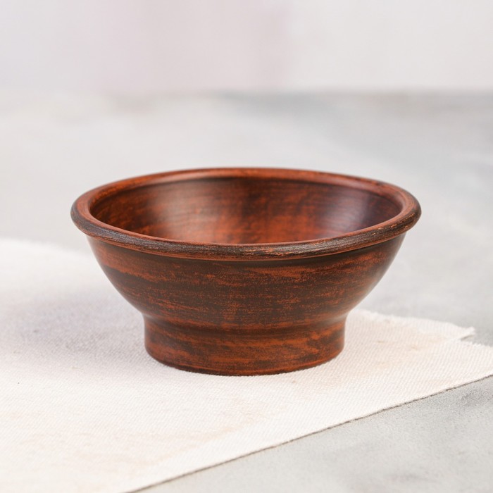 Соусник без крышки "Глинка", гладкий, красная глина, 0.2 л
Соусник без крышки "Глинка", гладкий, красная глина, 0.2 л