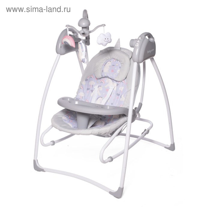 Электрокачели Butterfly «Единорог», серый, 2в1 с адаптером
Электрокачели Butterfly «Единорог», серый, 2в1 с адаптером