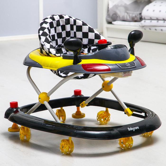 Ходунки Prix, жёлтый, игровая панель, 7 колёс
Ходунки Prix, жёлтый, игровая панель, 7 колёс