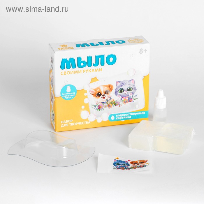 Набор для творчества «Мыло своими руками. Весёлые друзья» 1 форма
Набор для творчества «Мыло своими руками. Весёлые друзья» 1 форма