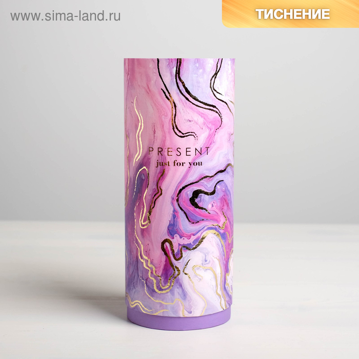 Коробка подарочная Present just for you, 21 × 9 см
Коробка подарочная Present just for you, 21 × 9 см