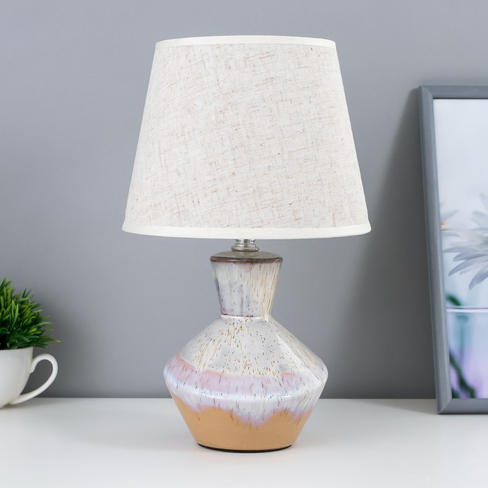 Лампа настольная 21189/1 E14 40Вт бежевый 20х20х29 см
Лампа настольная 21189/1 E14 40Вт бежевый 20х20х29 см