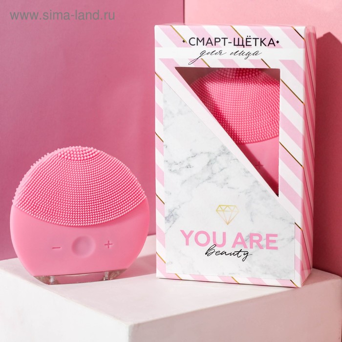 Смарт-щётка для лица Beauty, с проводом, 8,8 х 14,2 см
Смарт-щётка для лица Beauty, с проводом, 8,8 х 14,2 см