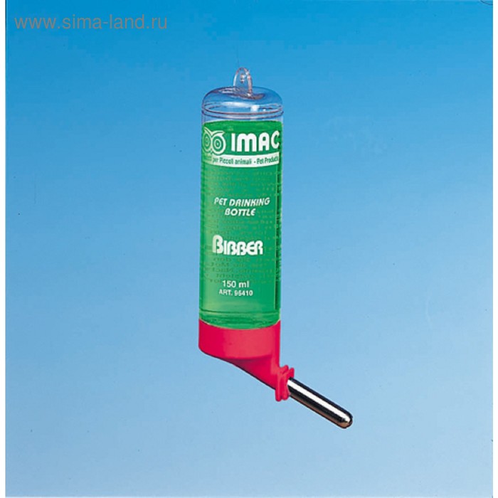 Поилка Imac Bibber для грызунов,150 мл, ф4 х 17 см
Поилка Imac Bibber для грызунов,150 мл, ф4 х 17 см