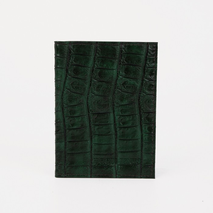 Обложка для автодокументов с вкладышами ПВХ, цвет зелёный 
Обложка для автодокументов с вкладышами ПВХ, цвет зелёный