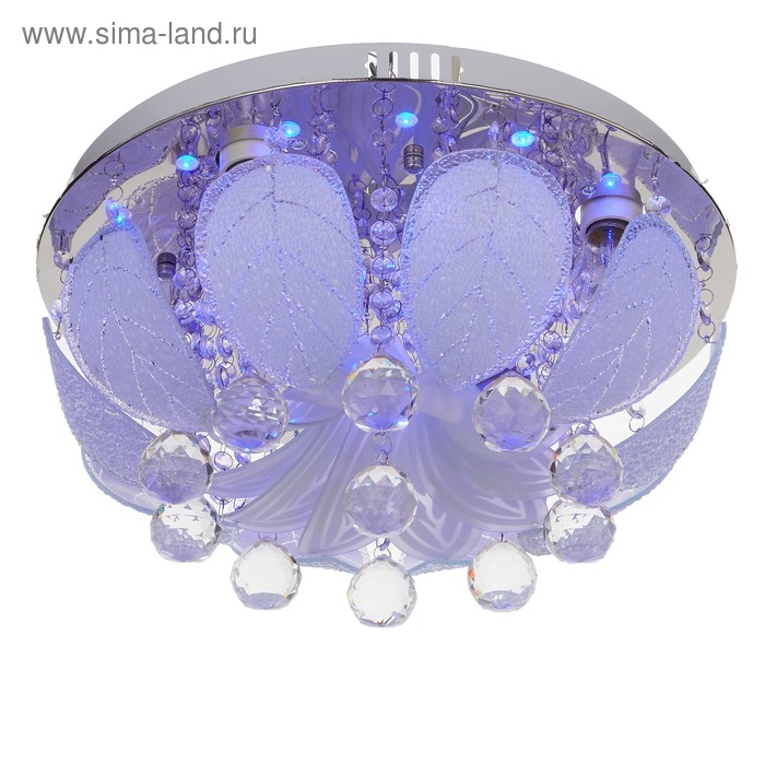 Люстра с ПДУ "Бейли" 4х40Вт E27+RGB хром 40х40х25 см.
Люстра с ПДУ "Бейли" 4х40Вт E27+RGB хром 40х40х25 см.