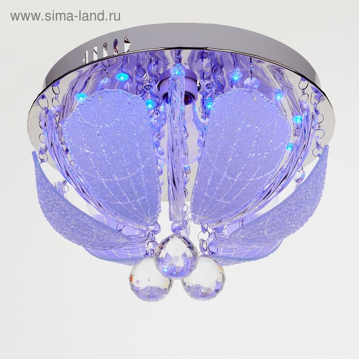 Люстра с ПДУ "Адельфина" 3х40Вт E27+RGB хром 30х30х24 см.
Люстра с ПДУ "Адельфина" 3х40Вт E27+RGB хром 30х30х24 см.