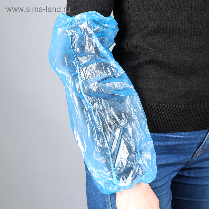 Нарукавник полиэтиленовый 40×22 см, 16 мкм, цвет синий
Нарукавник полиэтиленовый 40×22 см, 16 мкм, цвет синий