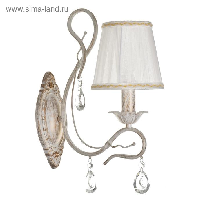 Бра "Леонардо" 1x40Вт E14 белый+золото 15x30x47 см.
Бра "Леонардо" 1x40Вт E14 белый+золото 15x30x47 см.