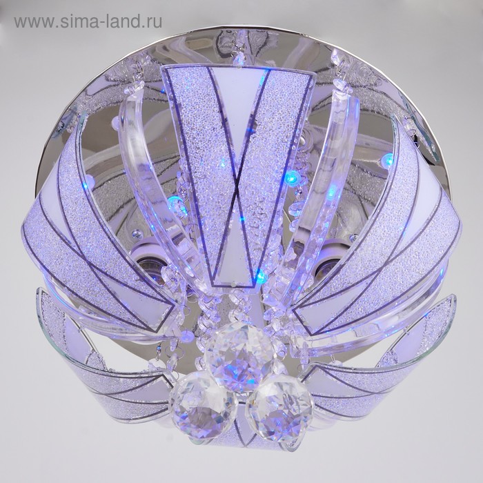 Люстра с ПДУ "Амарант" 3х40Вт E27+RGB хром 30х30х24 см.
Люстра с ПДУ "Амарант" 3х40Вт E27+RGB хром 30х30х24 см.