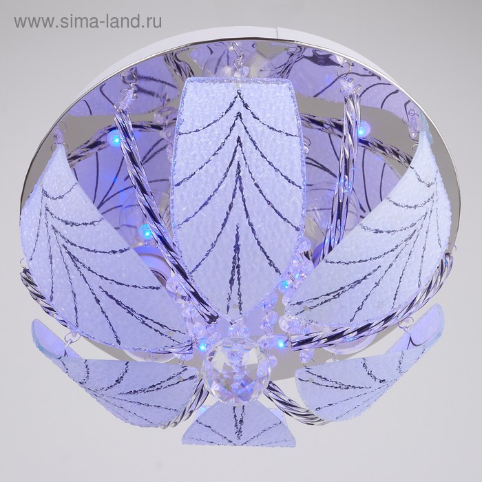 Люстра с ПДУ "Авигея" 3х40Вт E27+RGB хром 30х30х24 см.
Люстра с ПДУ "Авигея" 3х40Вт E27+RGB хром 30х30х24 см.