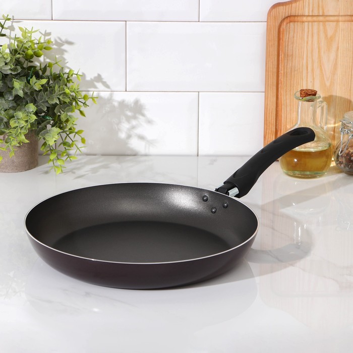 Сковорода, d=28 см, антипригарное покрытие, цвет бордовый
Сковорода, d=28 см, антипригарное покрытие, цвет бордовый