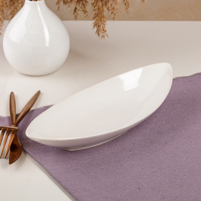 Селедница "Восточная", белая, 290 мл, 30 см
Селедница "Восточная", белая, 290 мл, 30 см