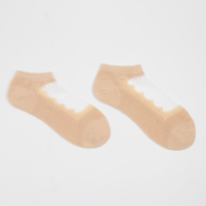 Носки женские, цвет бежевый, размер 23-25 (36-40)
Носки женские, цвет бежевый, размер 23-25 (36-40)