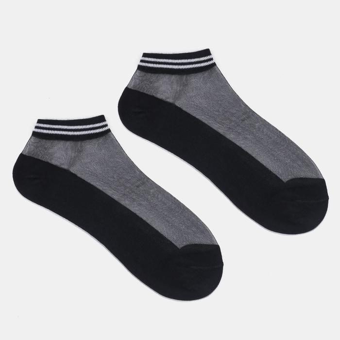 Носки женские, цвет чёрный, размер 23-25 (36-40) 
Носки женские, цвет чёрный, размер 23-25 (36-40)