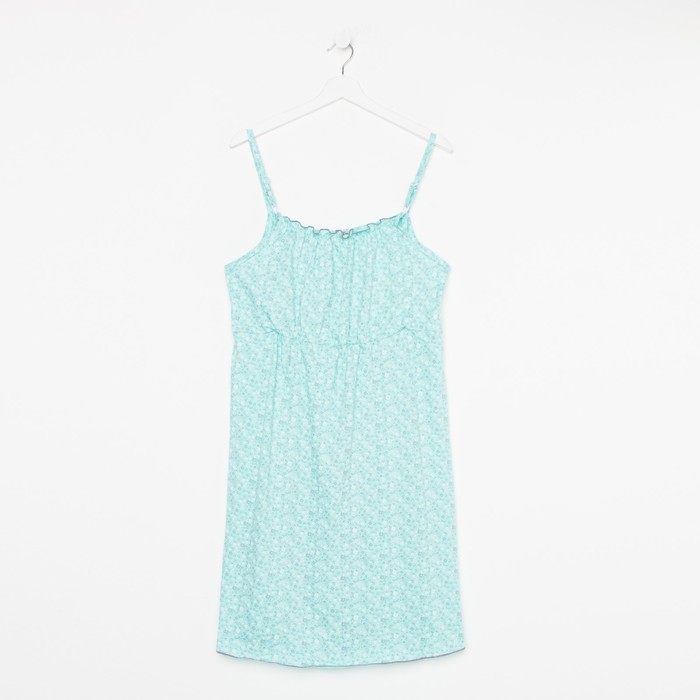 Сорочка женская «Сказка», цвет бирюза, размер 46
Сорочка женская «Сказка», цвет бирюза, размер 46