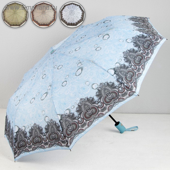Зонт полуавтоматический «Капли», 3 сложения, 9 спиц, R = 50, цвет МИКС
Зонт полуавтоматический «Капли», 3 сложения, 9 спиц, R = 50, цвет МИКС