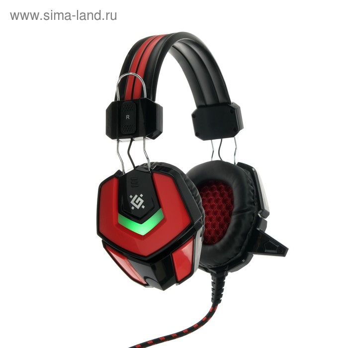 Наушники Defender Ridley, игровые, микрофон, 3.5 мм + USB, 2.2 м, чёрно-красные
Наушники Defender Ridley, игровые, микрофон, 3.5 мм + USB, 2.2 м, чёрно-красные