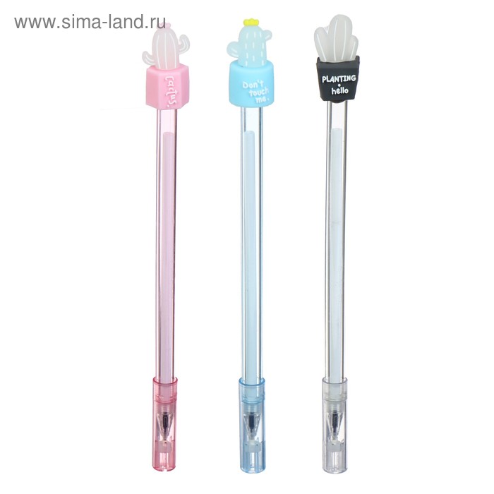 Ручка-прикол Calligrata "Кактус", гелевая, МИКС
Ручка-прикол Calligrata "Кактус", гелевая, МИКС